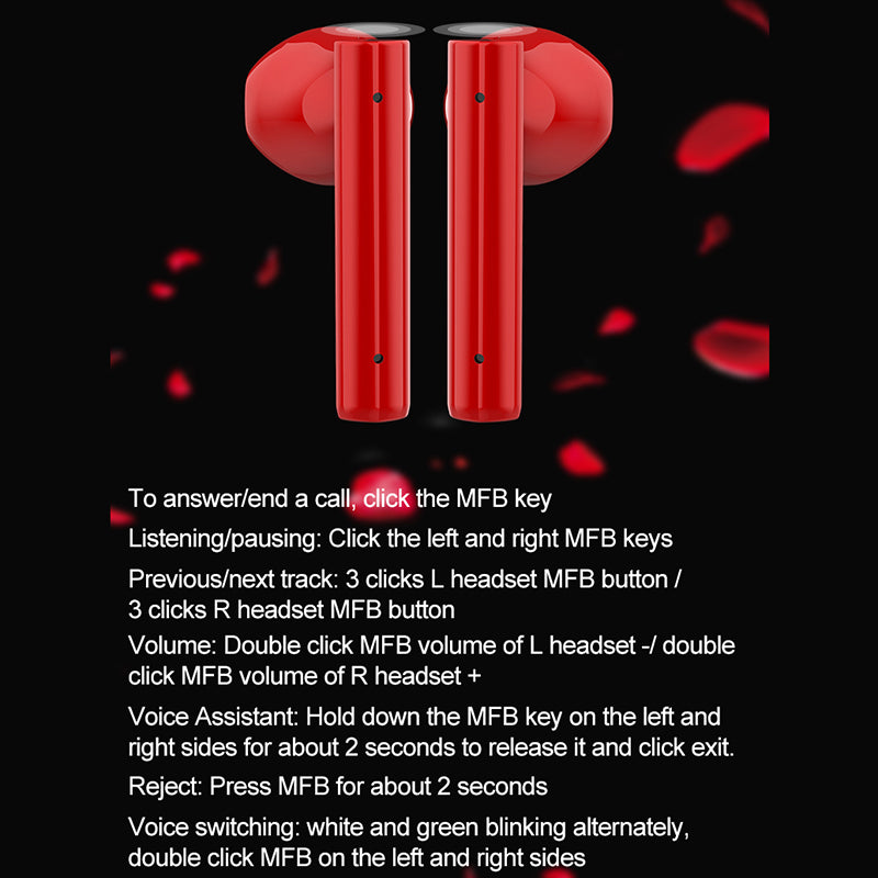 Lipstick Headset - Stylish And Multiple Color Bluetooth Earphones
