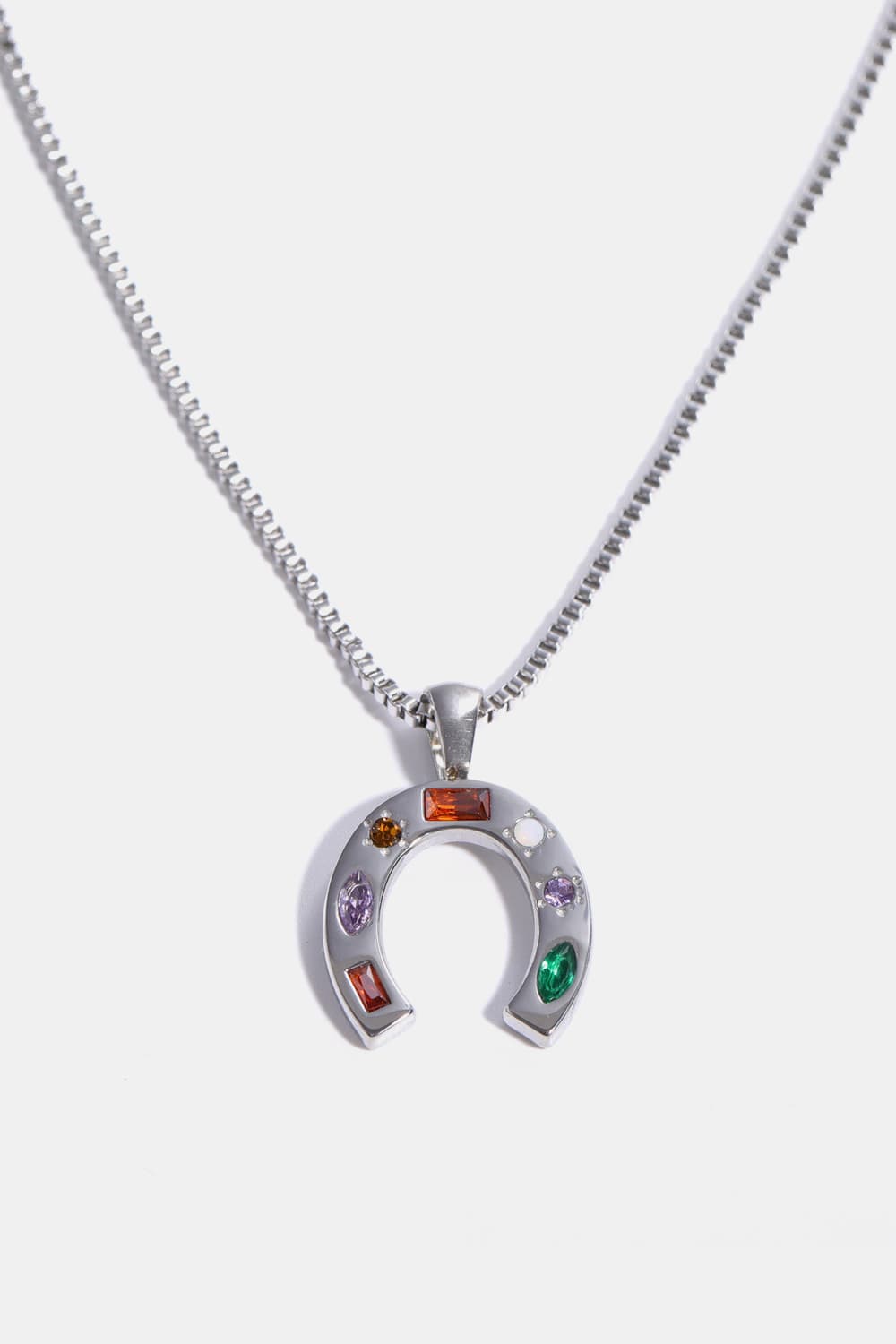 Gold & Platinum Pendant Necklace