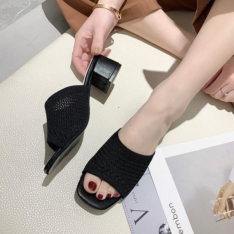 Women's Mid Heel Sandals