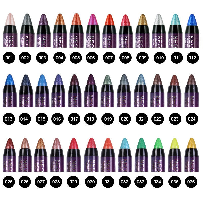 KISS SUSY - 36 Colors of Eye Shadow Pencil