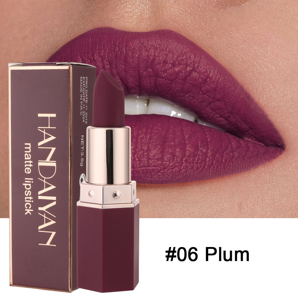 HANDAIYAN Lipstick - Han Daiyan 6 Color Matte Moisturizing Lipstick