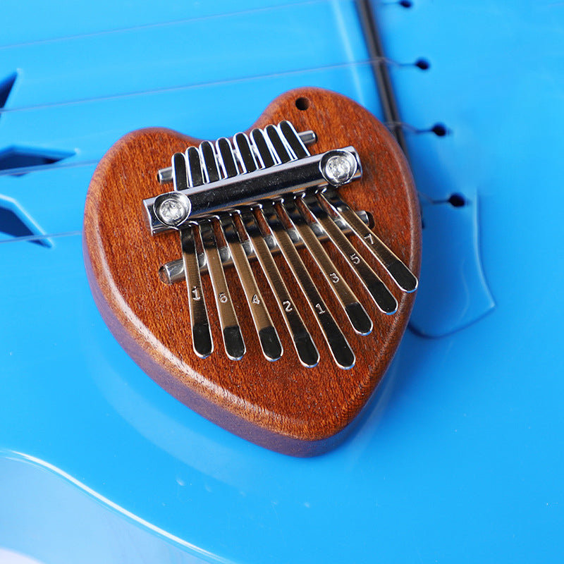 8-Note Mini Kalimba - Crystal Clear Five Finger Piano