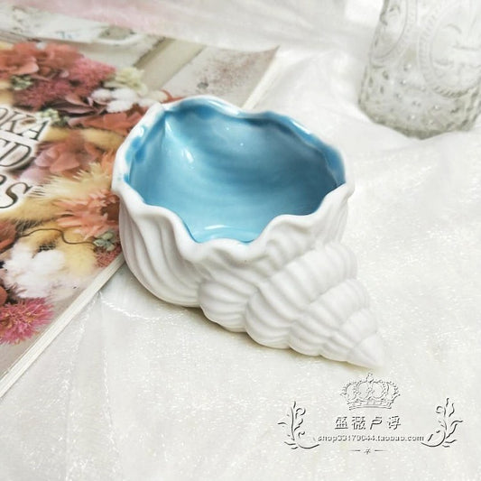 Ceramic Conch - Table Decoration