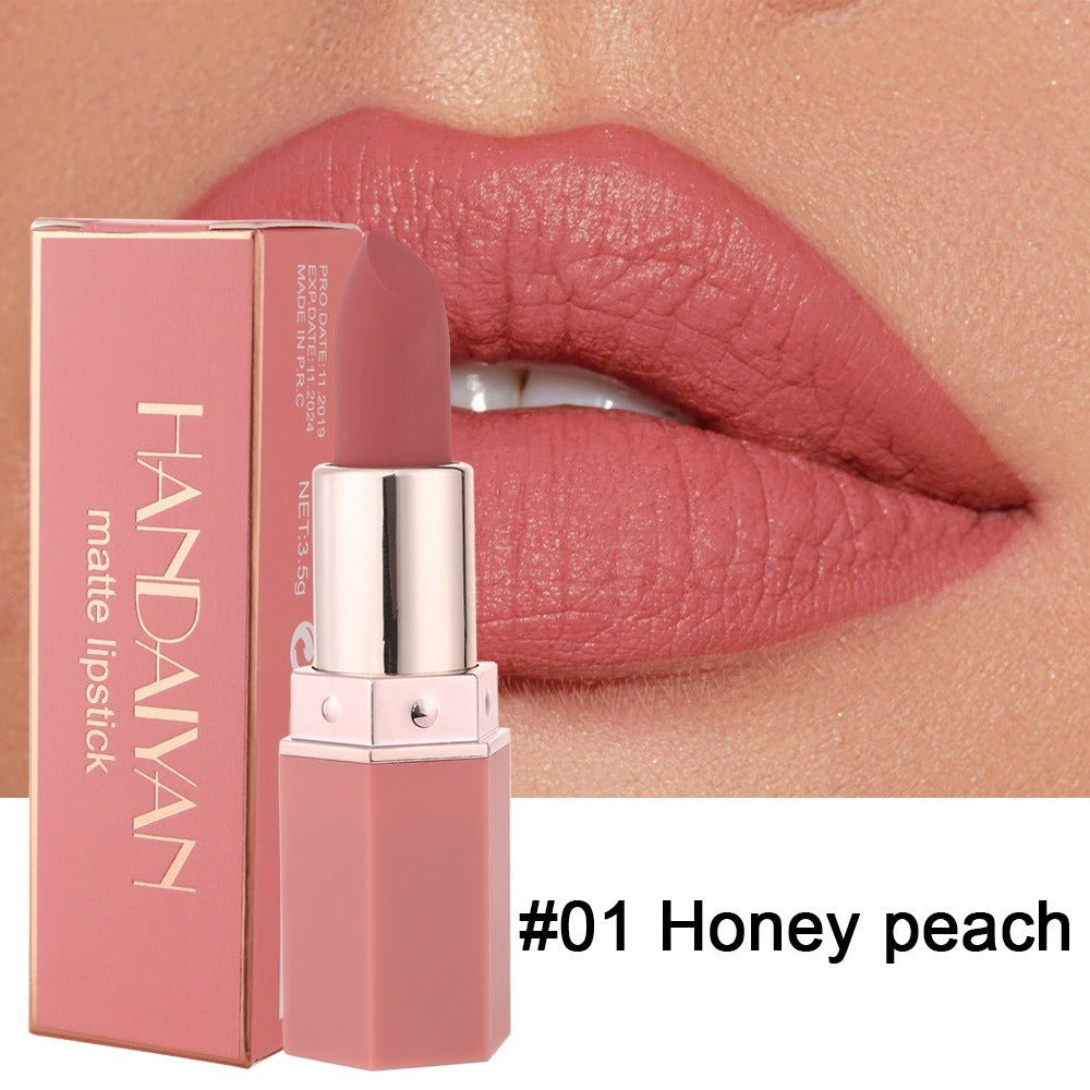 HANDAIYAN Lipstick - Han Daiyan 6 Color Matte Moisturizing Lipstick