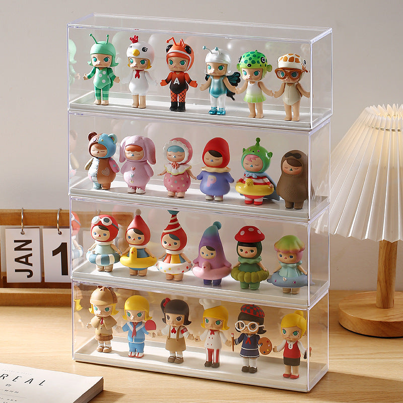 Handmade Display Box - Transparent, Stackable, And Dustproof