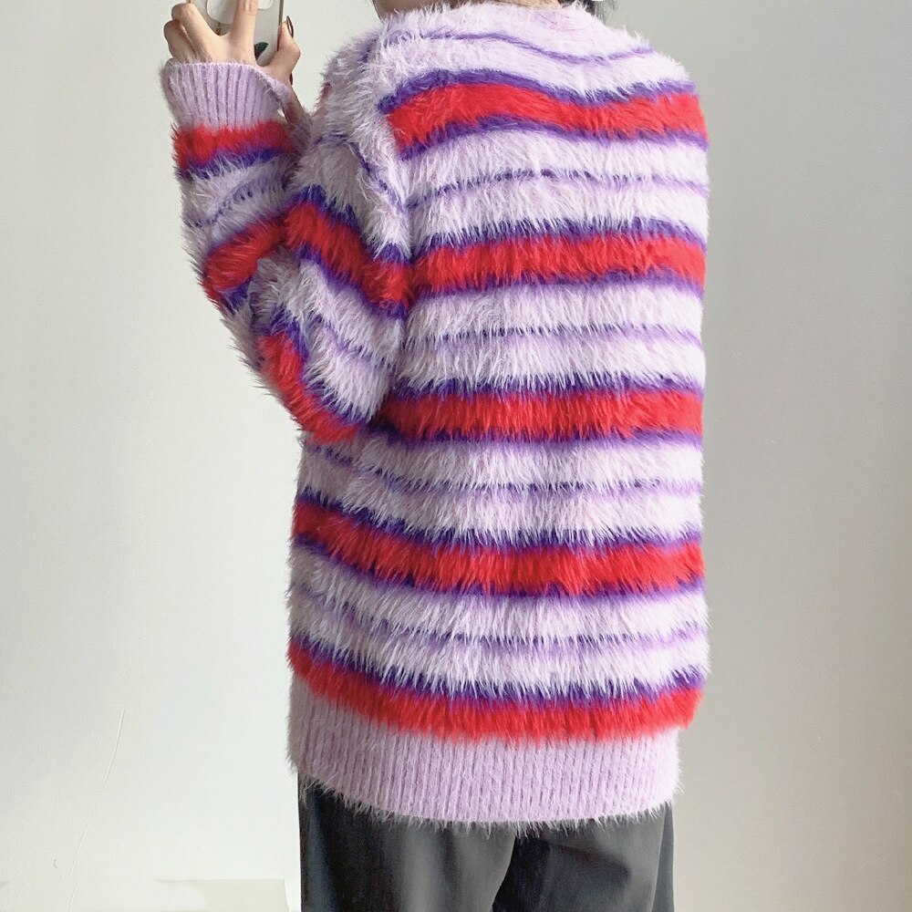 Mohair Cardigan Sweater - Multiple Colors