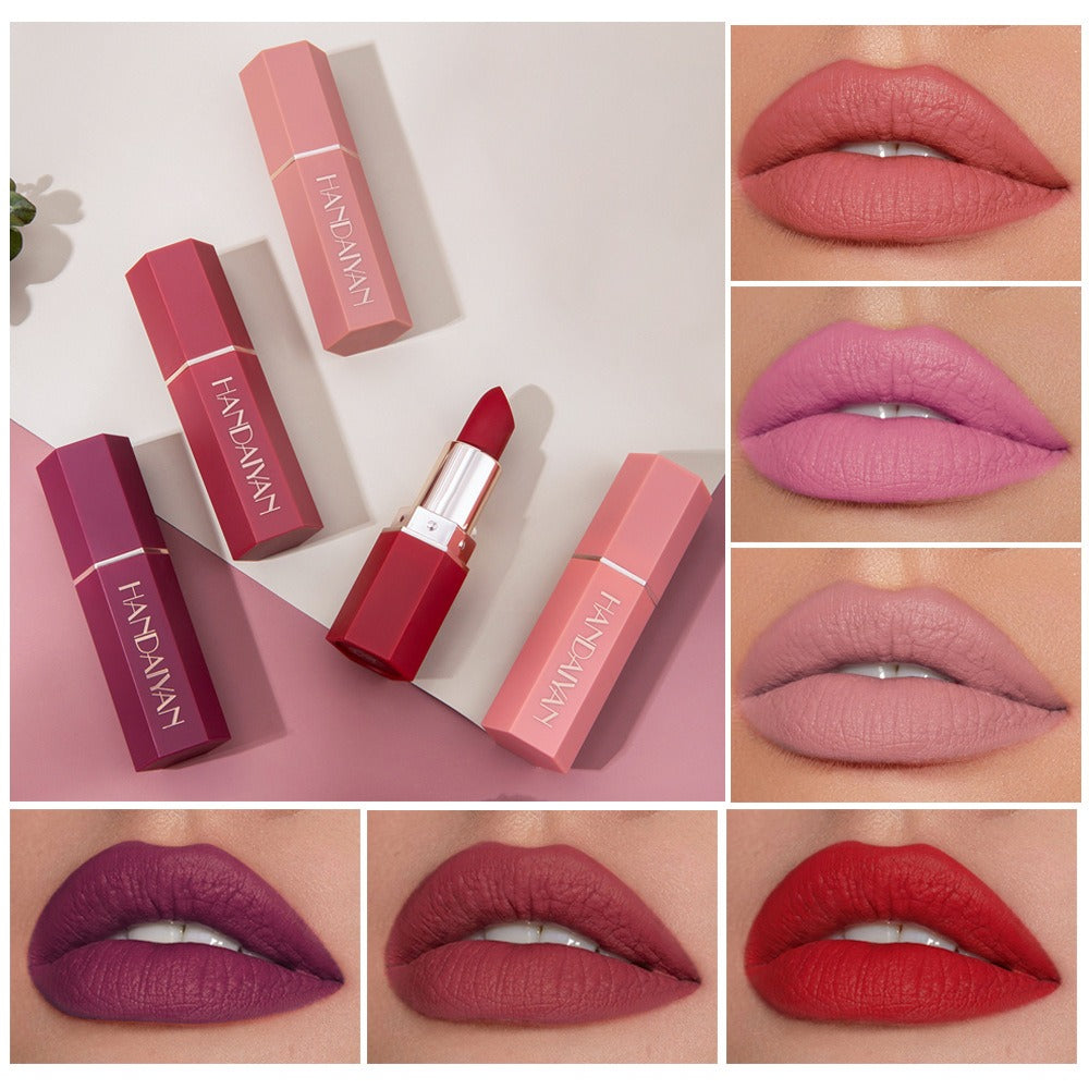 HANDAIYAN Lipstick - Han Daiyan 6 Color Matte Moisturizing Lipstick