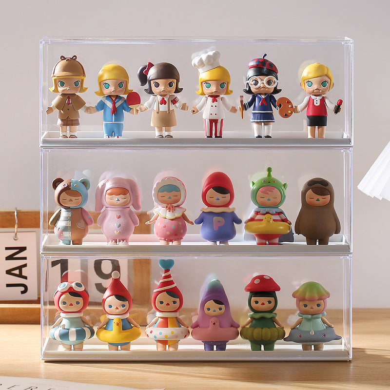 Handmade Display Box - Transparent, Stackable, And Dustproof