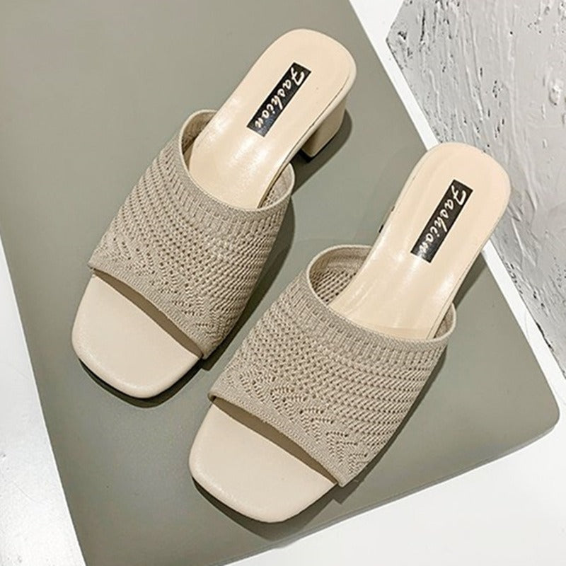 Women's Mid Heel Sandals