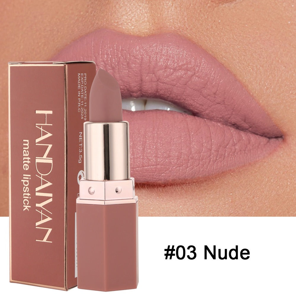 HANDAIYAN Lipstick - Han Daiyan 6 Color Matte Moisturizing Lipstick