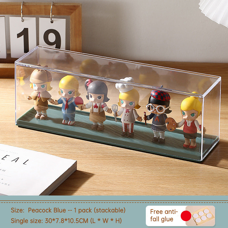 Handmade Display Box - Transparent, Stackable, And Dustproof