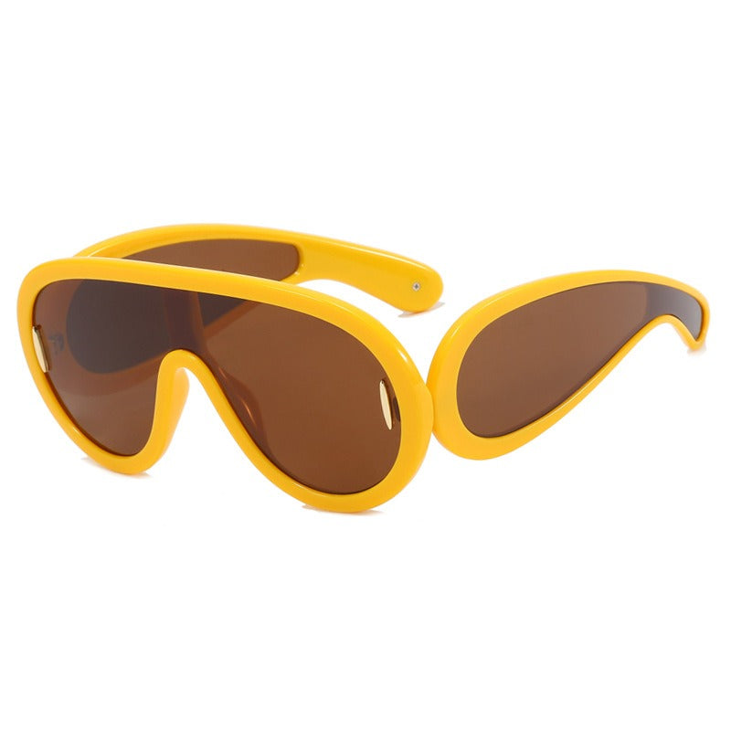 Sunglasses - Futuristic Punk Hip-Hop Sunglasses