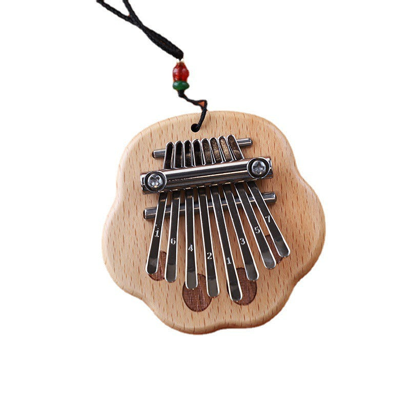 8-Note Mini Kalimba - Crystal Clear Five Finger Piano