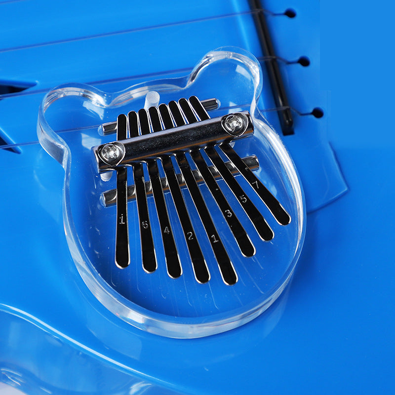 8-Note Mini Kalimba - Crystal Clear Five Finger Piano