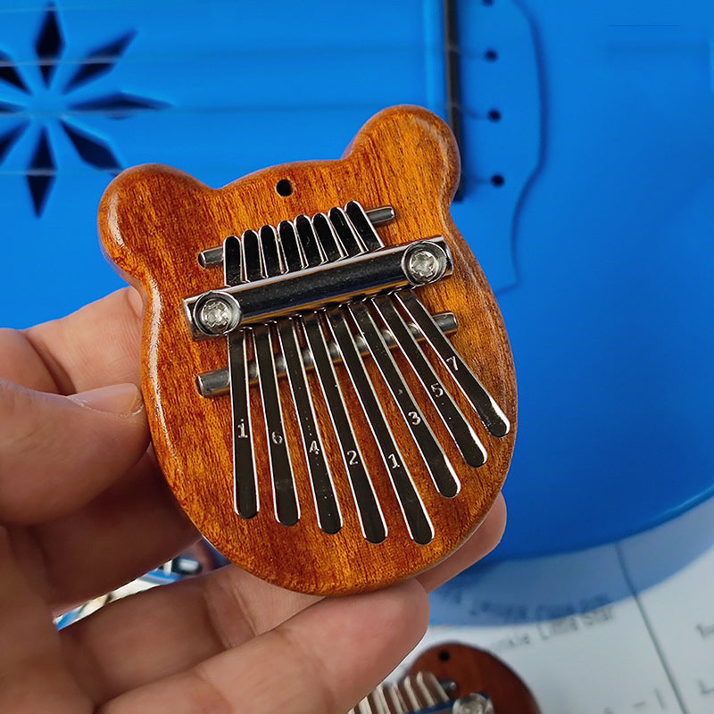 8-Note Mini Kalimba - Crystal Clear Five Finger Piano