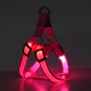 Led Dog Chest Harness