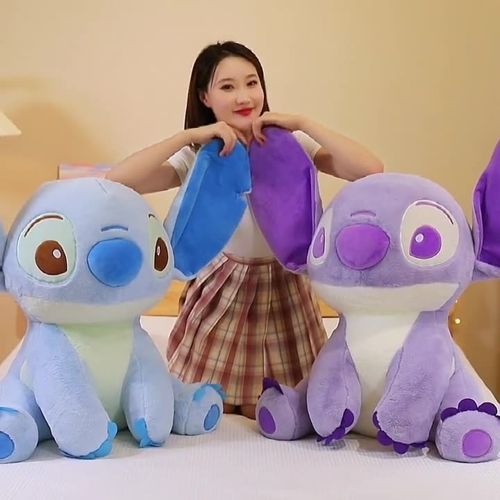 Purple Stitch Plush Toy Doll