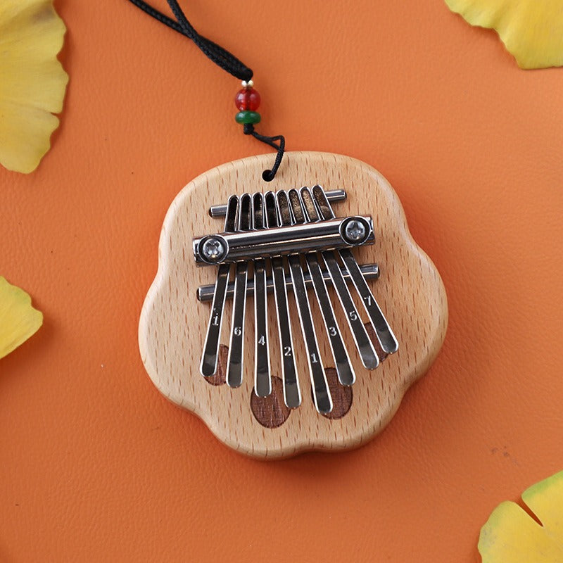 8-Note Mini Kalimba - Crystal Clear Five Finger Piano