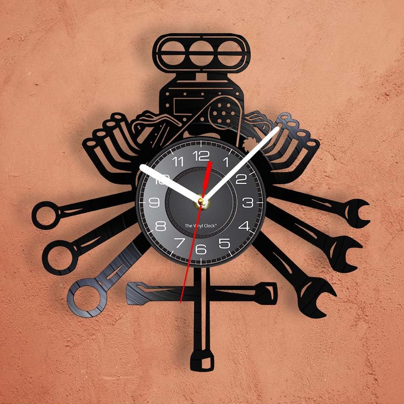 Car Inspired Wall Clock Car