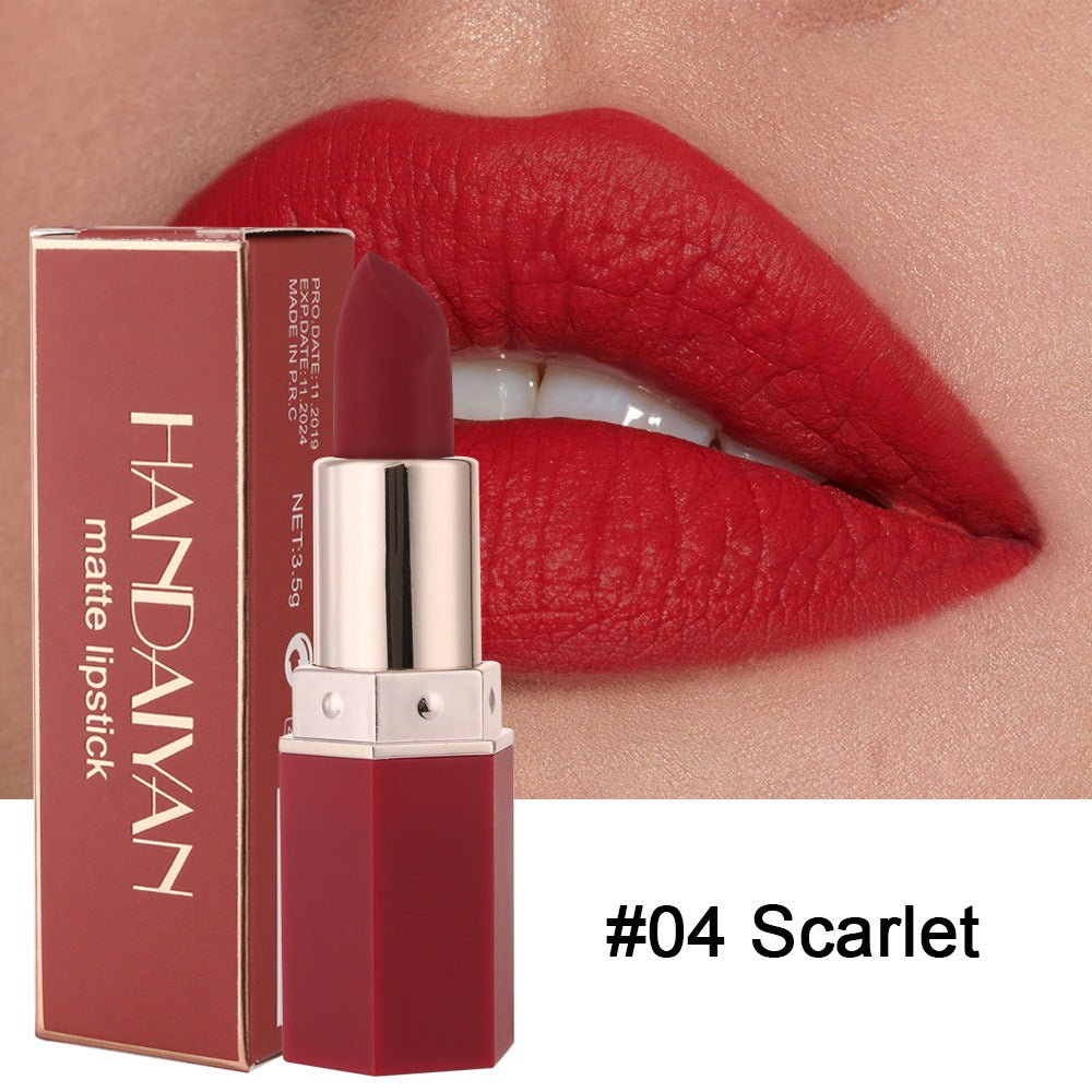 HANDAIYAN Lipstick - Han Daiyan 6 Color Matte Moisturizing Lipstick