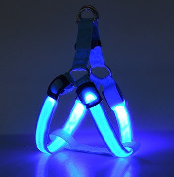 Led Dog Chest Harness