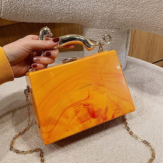 Acrylic Box Handbags - Quality Luxury Shoulder Bag