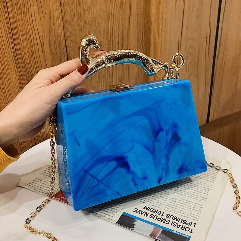 Acrylic Box Handbags - Quality Luxury Shoulder Bag