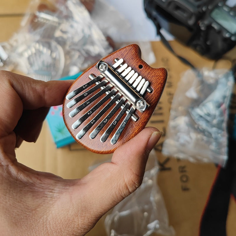 8-Note Mini Kalimba - Crystal Clear Five Finger Piano