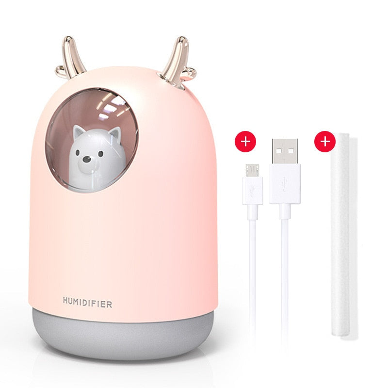 Humidifier - Cute Pet Mini Household Small Moisturizing Aromatherapy